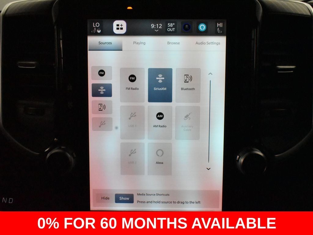 2026 RAM Ram 1500 RAM 1500 BIG HORN CREW CAB 4X4 5'7' BOX