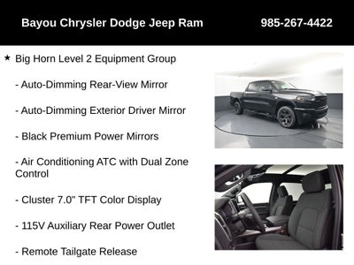 2026 RAM Ram 1500 RAM 1500 BIG HORN CREW CAB 4X4 5'7' BOX