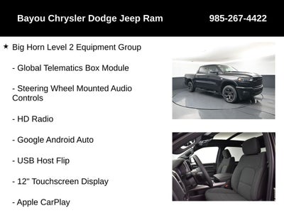 2026 RAM Ram 1500 RAM 1500 BIG HORN CREW CAB 4X4 5'7' BOX