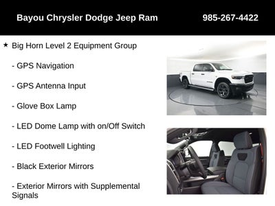 2026 RAM Ram 1500 RAM 1500 BIG HORN CREW CAB 4X4 5'7' BOX