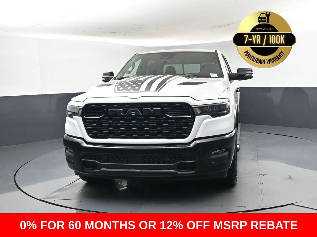 2026 RAM Ram 1500 RAM 1500 BIG HORN CREW CAB 4X4 5'7' BOX