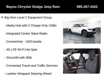 2026 RAM Ram 1500 RAM 1500 BIG HORN CREW CAB 4X4 5'7' BOX