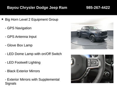 2026 RAM Ram 1500 RAM 1500 BIG HORN CREW CAB 4X4 5'7' BOX