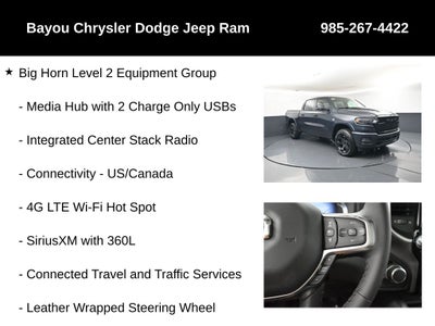 2026 RAM Ram 1500 RAM 1500 BIG HORN CREW CAB 4X4 5'7' BOX
