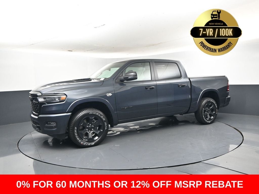 2026 RAM Ram 1500 RAM 1500 BIG HORN CREW CAB 4X4 5'7' BOX