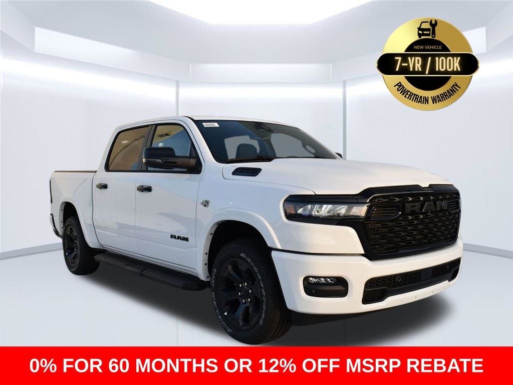 2026 RAM Ram 1500 RAM 1500 BIG HORN CREW CAB 4X4 5'7' BOX