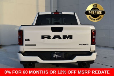 2026 RAM Ram 1500 RAM 1500 BIG HORN CREW CAB 4X4 5'7' BOX