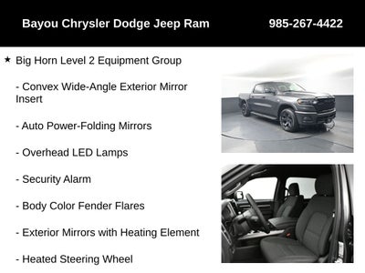 2026 RAM Ram 1500 RAM 1500 BIG HORN CREW CAB 4X4 5'7' BOX