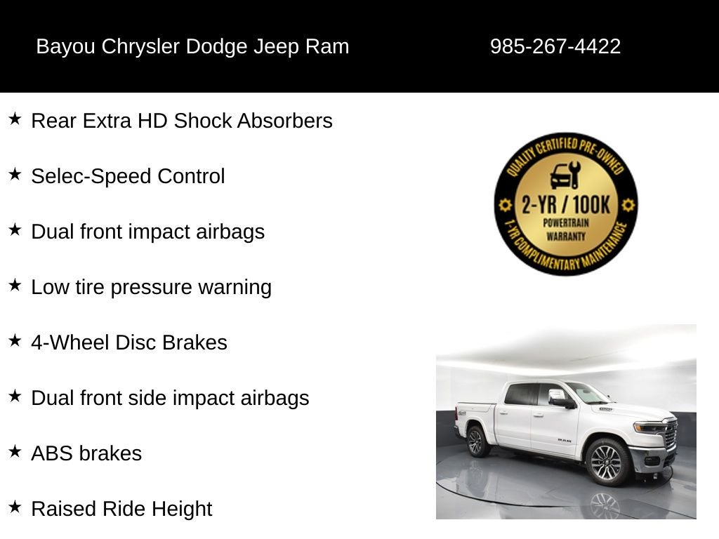 2025 RAM 1500 Limited Longhorn Crew Cab 4x4 5'7' Box