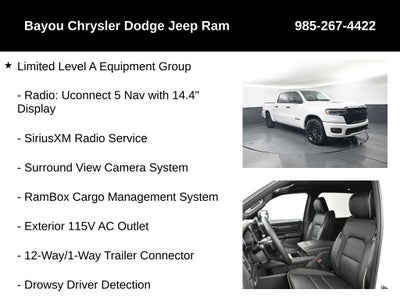 2026 RAM Ram 1500 RAM 1500 LIMITED CREW CAB 4X4 5'7' BOX