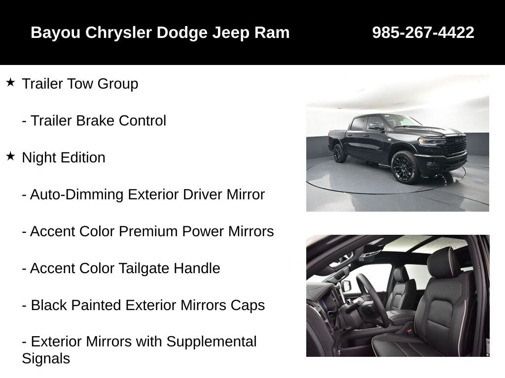 2026 RAM Ram 1500 RAM 1500 LIMITED CREW CAB 4X4 5'7' BOX