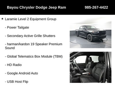 2026 RAM Ram 1500 RAM 1500 LARAMIE CREW CAB 4X4 5'7' BOX