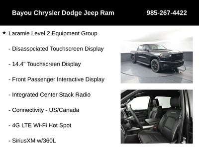 2026 RAM Ram 1500 RAM 1500 LARAMIE CREW CAB 4X4 5'7' BOX