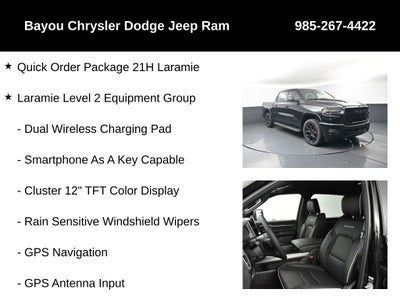 2026 RAM Ram 1500 RAM 1500 LARAMIE CREW CAB 4X4 5'7' BOX