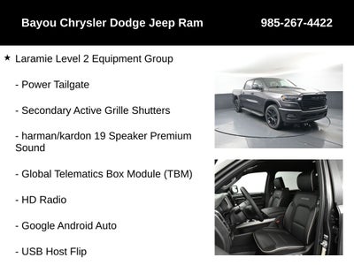 2026 RAM Ram 1500 RAM 1500 LARAMIE CREW CAB 4X4 5'7' BOX