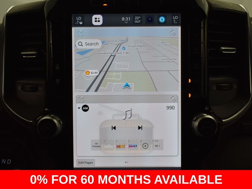 2026 RAM Ram 1500 RAM 1500 LARAMIE CREW CAB 4X4 5'7' BOX