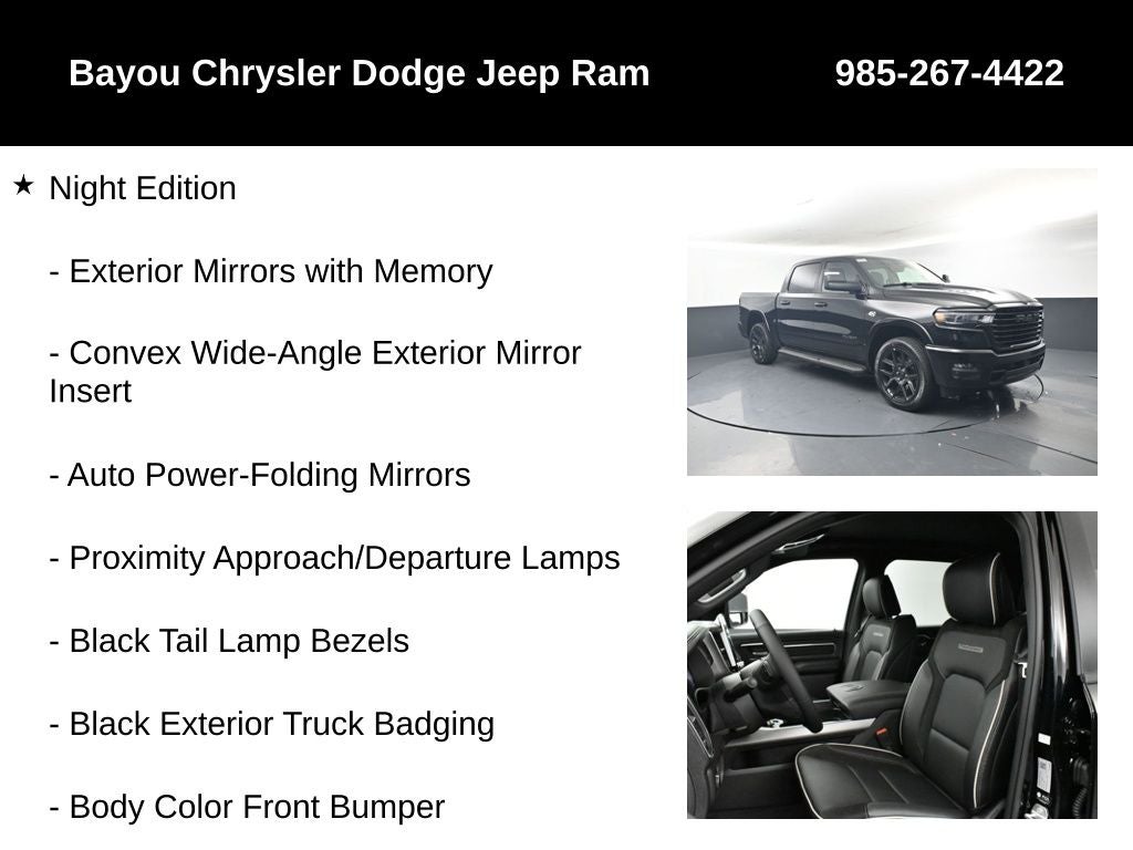 2026 RAM Ram 1500 RAM 1500 LARAMIE CREW CAB 4X4 5'7' BOX