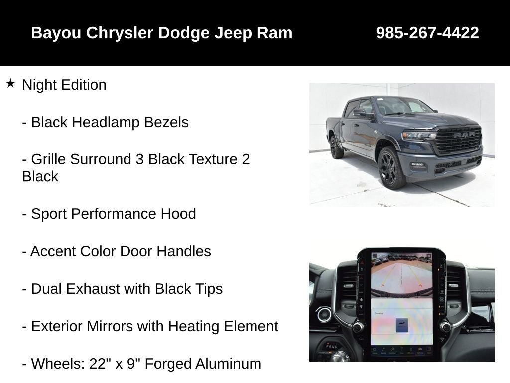 2026 RAM Ram 1500 RAM 1500 LARAMIE CREW CAB 4X4 5'7' BOX