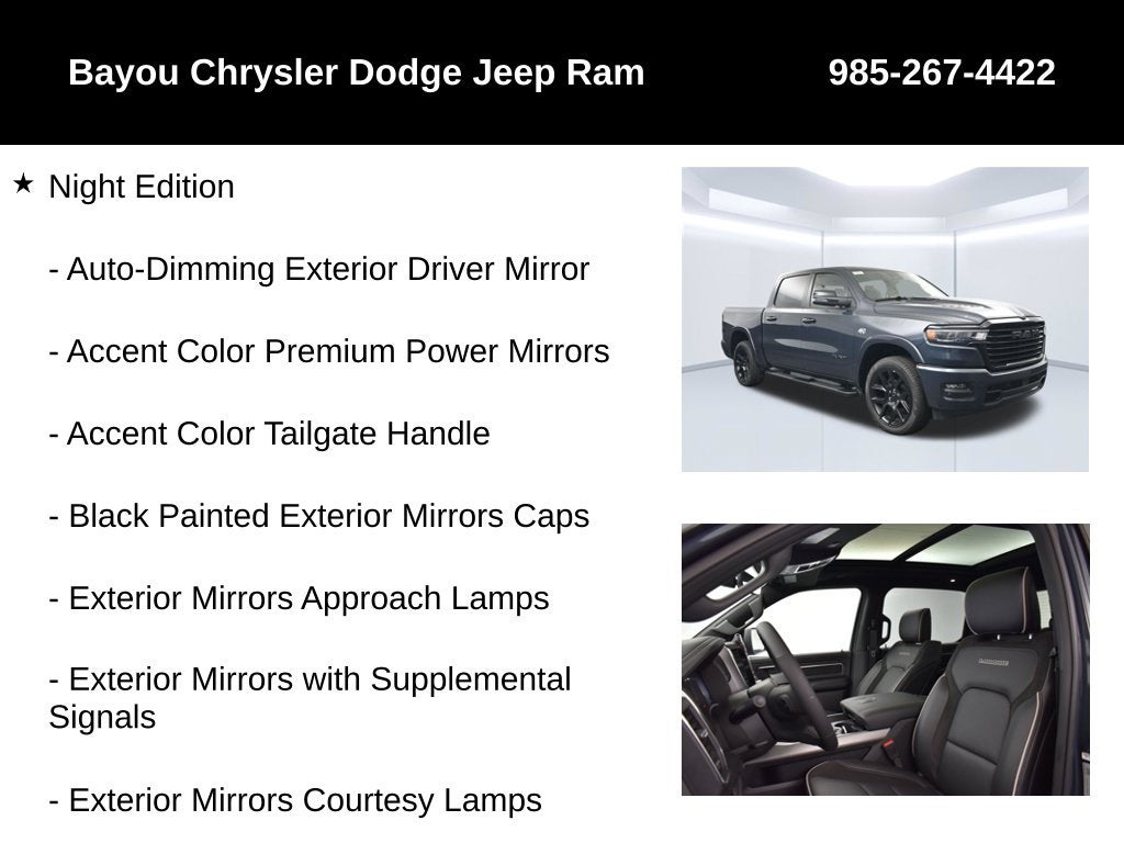 2026 RAM Ram 1500 RAM 1500 LARAMIE CREW CAB 4X4 5'7' BOX