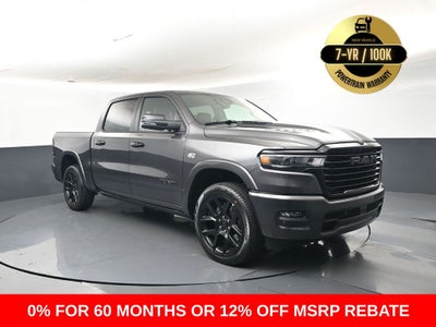 2026 RAM Ram 1500 RAM 1500 LARAMIE CREW CAB 4X4 5'7' BOX