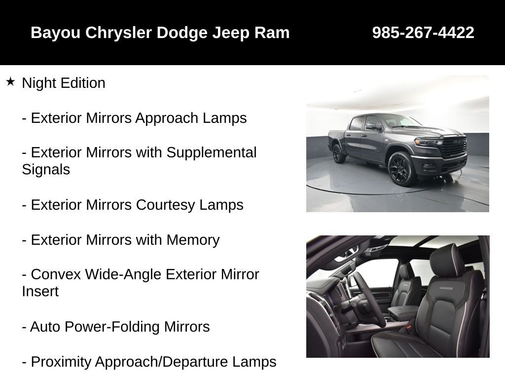 2026 RAM Ram 1500 RAM 1500 LARAMIE CREW CAB 4X4 5'7' BOX