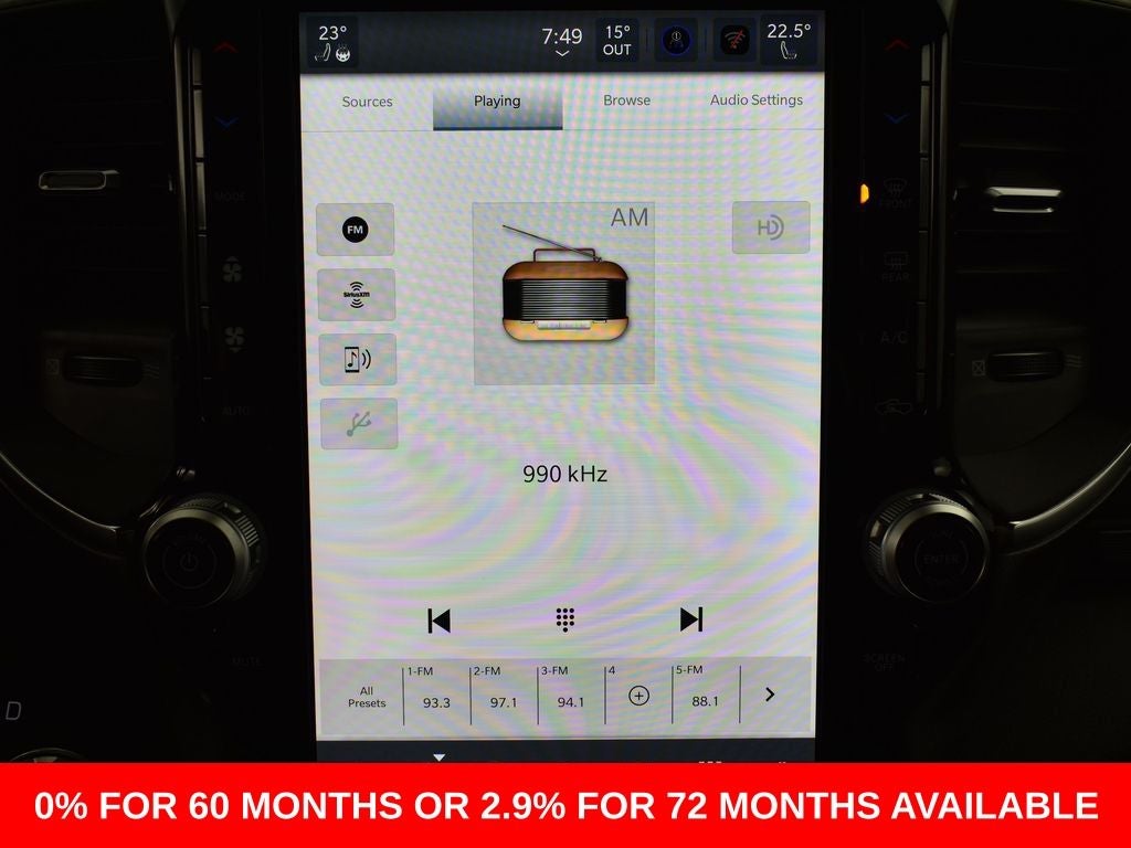 2026 RAM Ram 1500 RAM 1500 LARAMIE CREW CAB 4X4 5'7' BOX