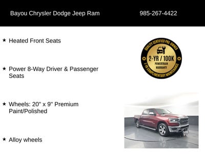 2022 RAM 1500 Laramie Crew Cab 4x4 5'7' Box