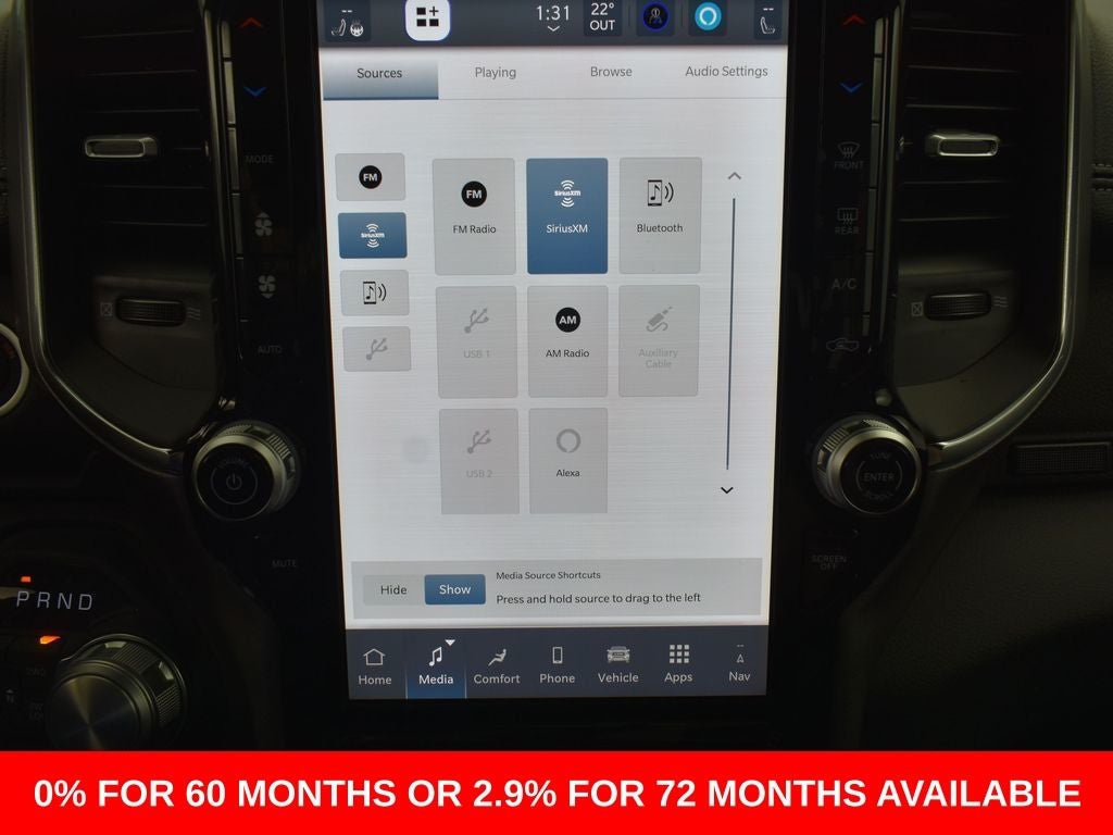 2026 RAM Ram 1500 RAM 1500 LARAMIE CREW CAB 4X4 5'7' BOX