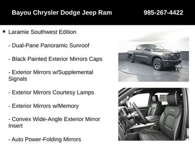 2026 RAM Ram 1500 RAM 1500 LARAMIE CREW CAB 4X4 5'7' BOX