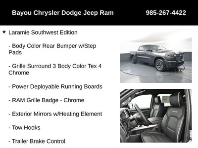 2026 RAM Ram 1500 RAM 1500 LARAMIE CREW CAB 4X4 5'7' BOX