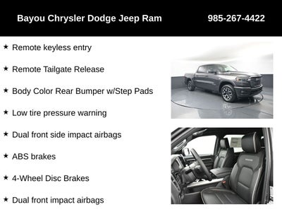 2026 RAM Ram 1500 RAM 1500 LARAMIE CREW CAB 4X4 5'7' BOX