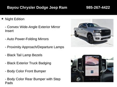 2026 RAM Ram 1500 RAM 1500 LARAMIE CREW CAB 4X4 5'7' BOX