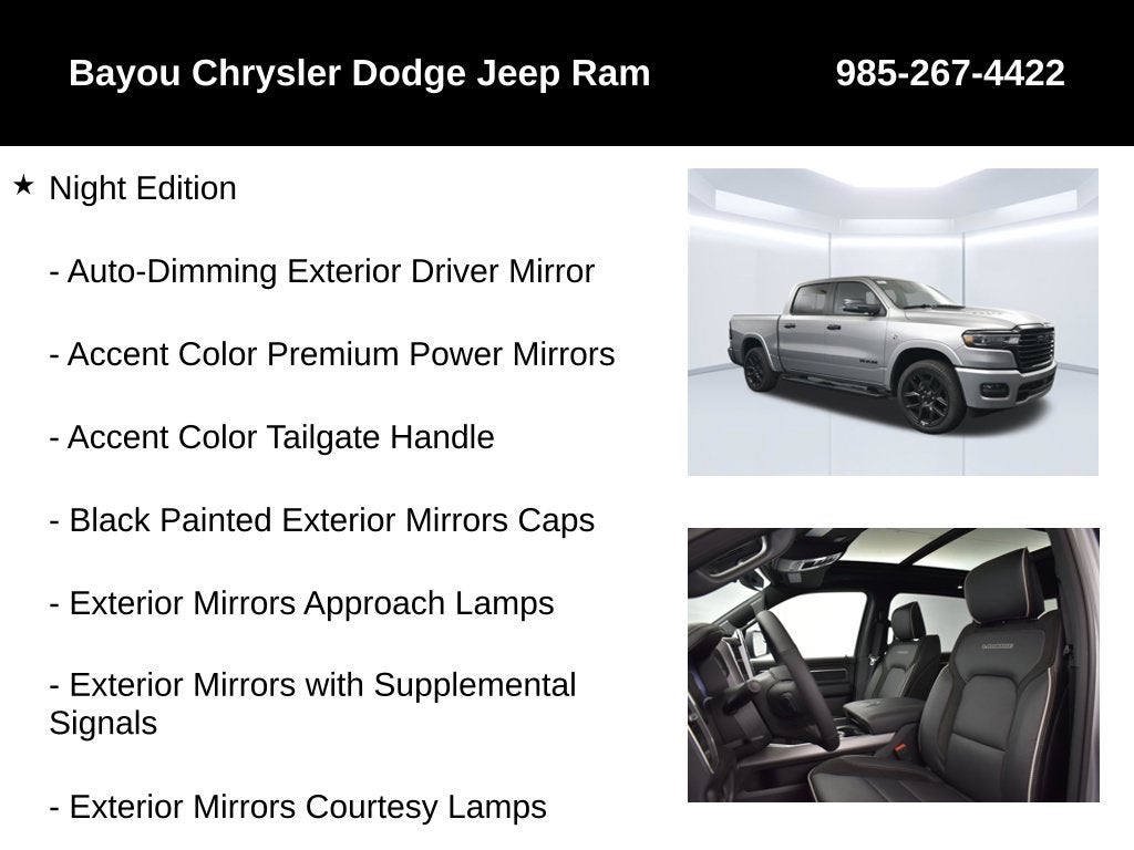 2026 RAM Ram 1500 RAM 1500 LARAMIE CREW CAB 4X4 5'7' BOX