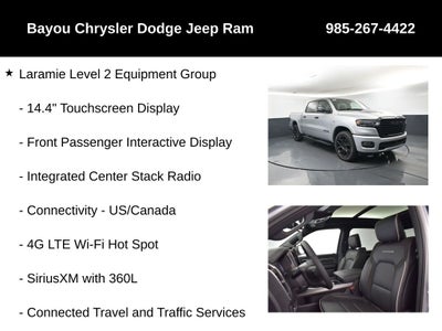 2026 RAM Ram 1500 RAM 1500 LARAMIE CREW CAB 4X4 5'7' BOX
