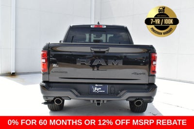 2026 RAM Ram 1500 RAM 1500 LARAMIE CREW CAB 4X4 5'7' BOX
