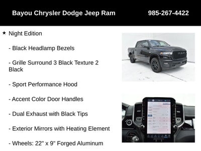 2026 RAM Ram 1500 RAM 1500 LARAMIE CREW CAB 4X4 5'7' BOX