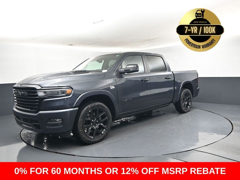 2026 RAM Ram 1500 RAM 1500 LARAMIE CREW CAB 4X4 5'7' BOX
