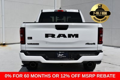 2026 RAM Ram 1500 RAM 1500 LARAMIE CREW CAB 4X4 5'7' BOX