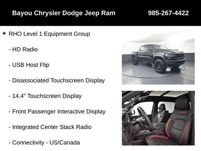 2026 RAM Ram 1500 RAM 1500 RHO CREW CAB 4X4 5'7' BOX