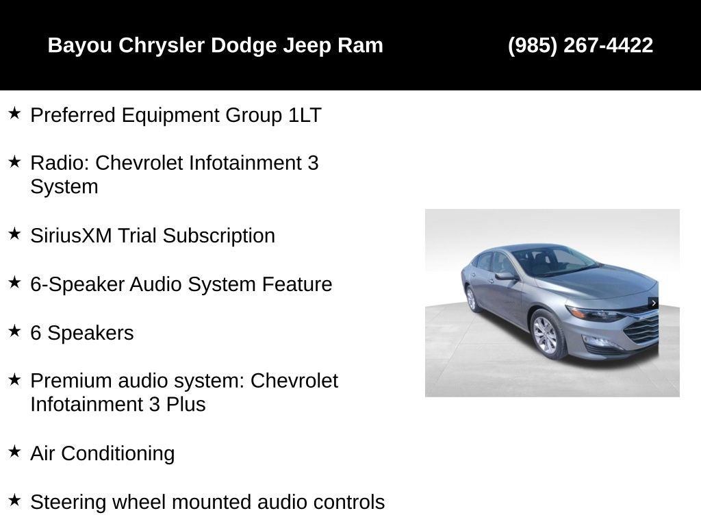 2025 Chevrolet Malibu LT 1LT