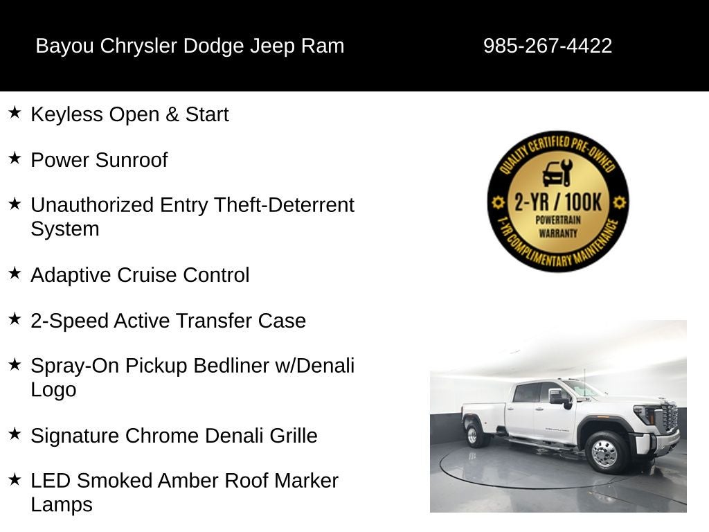 2024 GMC Sierra 3500HD Denali