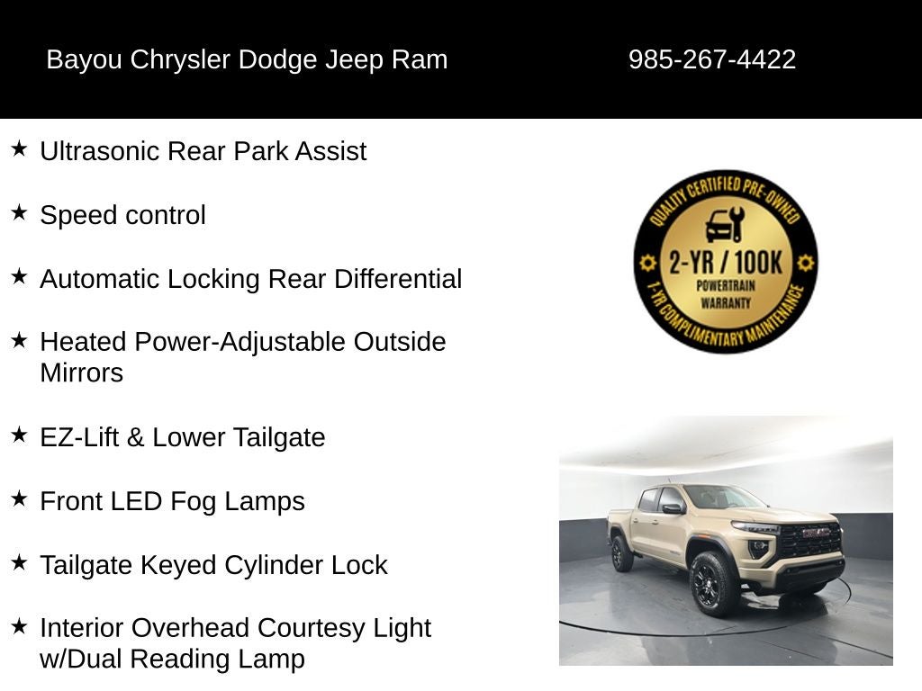 2024 GMC Canyon 2WD Elevation