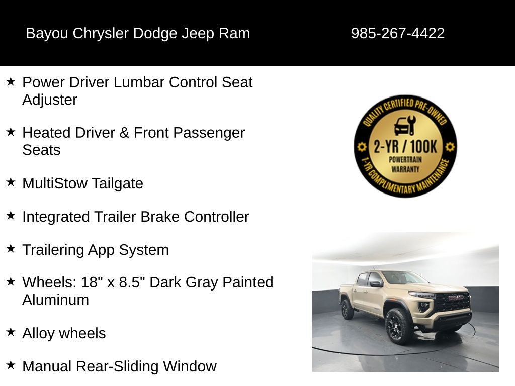 2024 GMC Canyon 2WD Elevation