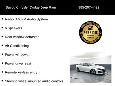 2024 Nissan Altima SR FWD