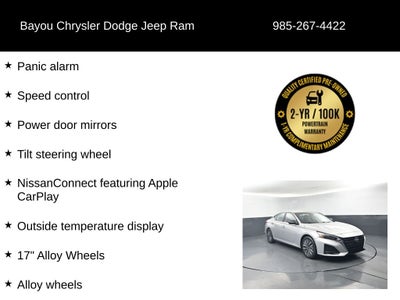 2024 Nissan Altima SV FWD