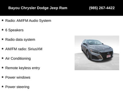 2024 Nissan Altima 2.5 SV