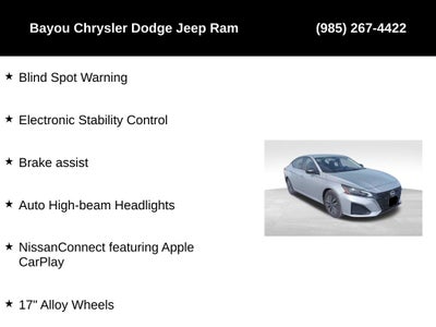 2024 Nissan Altima 2.5 SV