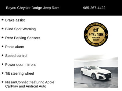 2025 Nissan Altima SV FWD