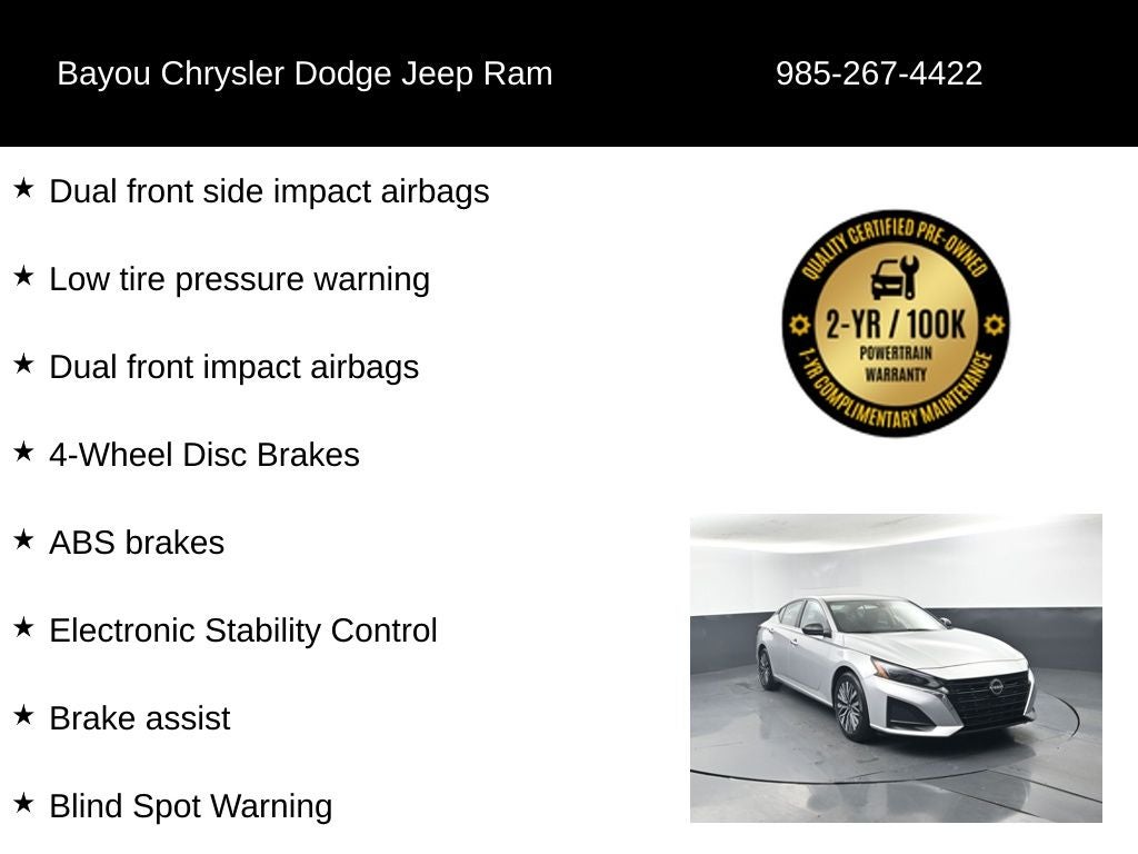 2025 Nissan Altima SV FWD