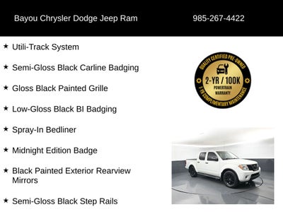 2020 Nissan Frontier Crew Cab SV 4x4